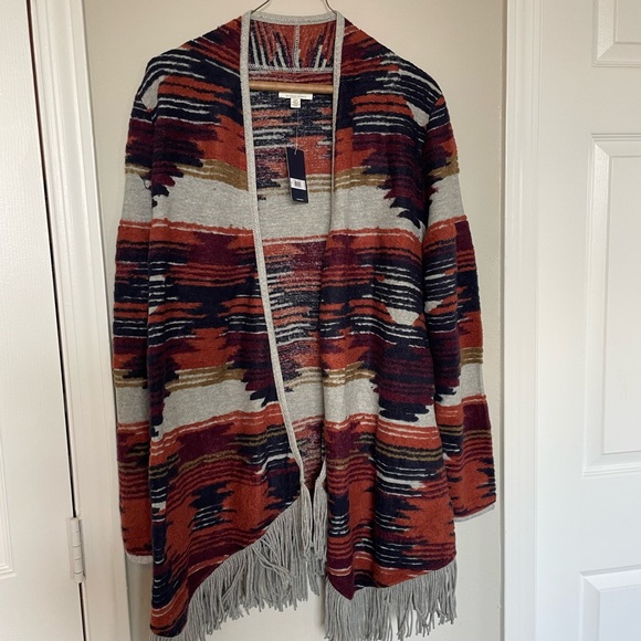 NWT! Lucky Brand fringe coverup - Picture 6 of 10
